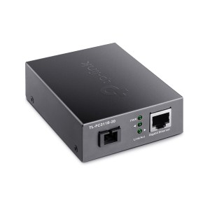 FC311B-20 Convertisseur De Média Gigabit Wdm Longue Distance 20 Km