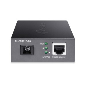 FC311B-20 Convertisseur De Média Gigabit Wdm Longue Distance 20 Km
