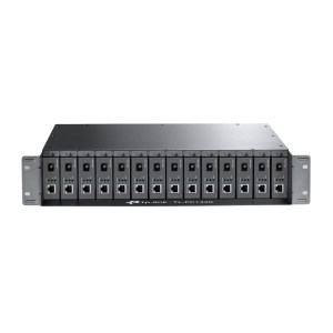 FC1420 Châssis Rack 14 Slots Pour Convertisseurs De Média Ethernet