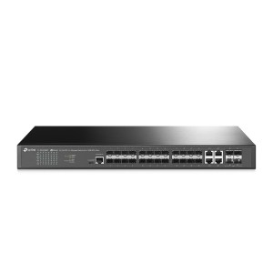 TL-SG3428XF Switch Managé L2+ 24 Ports Sfp Avec 4 Ports 10ge Sfp+