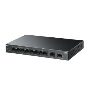 LS1210GP Switch Poe Gigabit 10 Ports Avec Fibre Sfp Pour Réseau Professionnel
