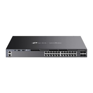 SG6428XHP Switch Manageable L3 Empilable Avec 24 Ports Gigabit Poe+
