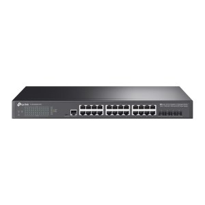 SG3428X-UPS Switch Gigabit L2+ Managé Avec 4 Ports 10ge Sfp+ Et Alimentation Ups