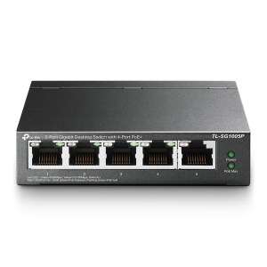 TL-SG1005P Switch Gigabit 5 Ports Dont 4 Ports Poe+ Pour Bureau