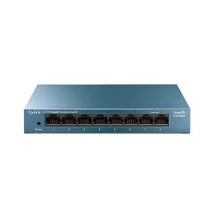 LS108G Point Accès Ethernet Gigabit 8 Ports Pour Réseaux Domestiques