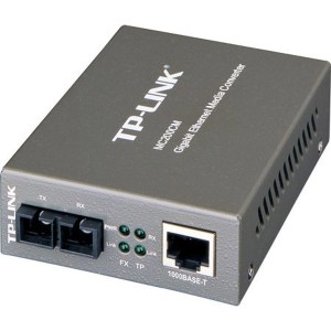 MC200CM Convertisseur De Média Fibre Multimode Vers Ethernet Gigabit