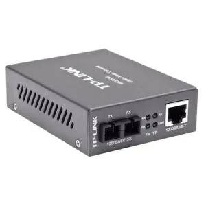 MC200CM Convertisseur De Média Fibre Multimode Vers Ethernet Gigabit