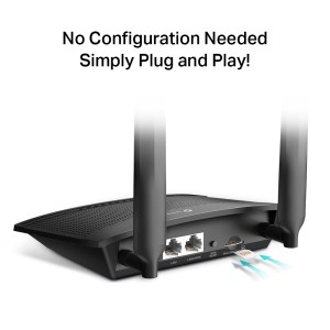 TL-MR100 Routeur 4g Lte Wi-fi 300 Mbps Pour Connexion Mobile