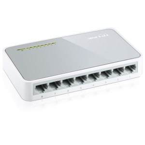TL-SF1008D Switch Ethernet Bureau 8 Ports 10/100mbps Compact