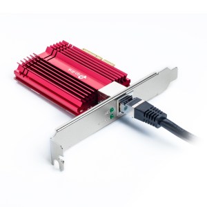 TX401 Point Accès Réseau Pcie 10 Gigabit Avec Support Multi-vitesses