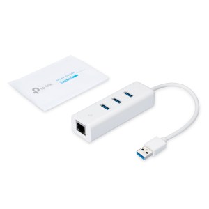UE330 Hub Usb 3.0 Avec 3 Ports Et Point Accès Gigabit Ethernet