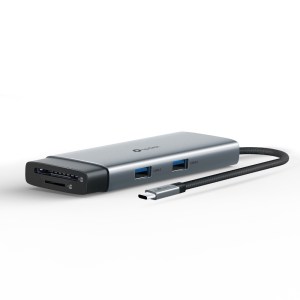 UH7020C Hub Usb Type-c 7-en-1 Avec Charge Pd 100w Et Hdmi 4k@60hz