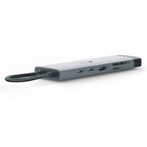 UH9120C Hub Usb Type-c 9-en-1 Avec Charge Pd 100w Et Hdmi 4k