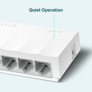 LS1005 Switch Ethernet De Bureau 5 Ports 10/100mbps Pour Réseaux Domestiques