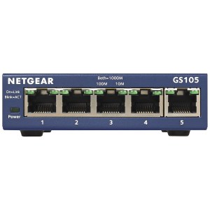 GS105GE Point Accès Switch Gigabit Ethernet Non Managé 5 Ports