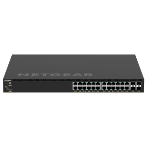 GSM4328-100NES Point Accès Pro Haute Capacité 24 Ports Poe+ Avec 4 Ports Sfp+ 10g