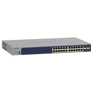 GS728TP-300EUS Smart Switch Manageable Prosafe Gigabit Poe+ Rackable 24 Ports