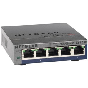 GS105E-200PES Switch Gigabit Prosafe Plus 5 Ports Réseau Entreprise