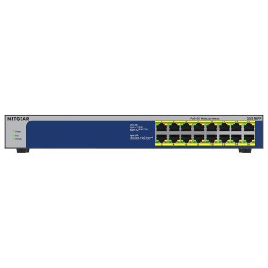 GS516PP-100EUS Switch Gigabit Ethernet Non Géré Haute Puissance Poe+ 16 Ports