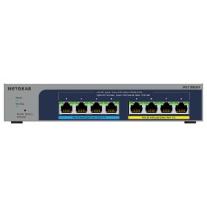 MS108EUP Switch Ultra60 Point Accès Multifonction Pour Réseaux Entreprises 2.5g Ethernet Poe++