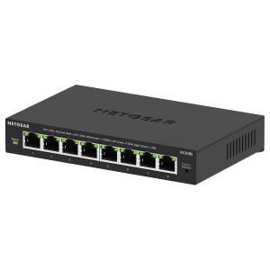 GS308E-400EUS Point Accès Gigabit Ethernet Switch Professionnel 8 Ports