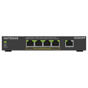 GS305PP-300EUS Switch Gigabit Point Accès Poe Essentiel Pour Petits Réseaux