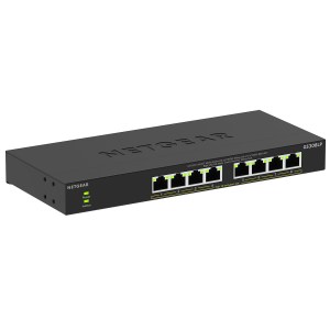 GS308LP-100EUS Switch Gigabit Point Accès Poe Non Géré Pour Petits Réseaux Entreprises