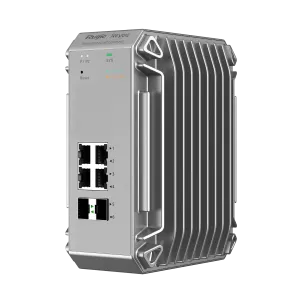 RG-NIS3100-4GT2SFP-HP Switch Industriel Poe+ Pour Environnements Difficiles