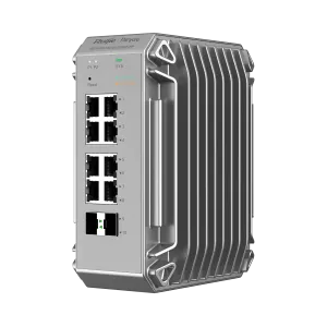 RG-NIS3100-8GT2SFP-HP Switch Industriel Poe+ Pour Environnements Difficiles