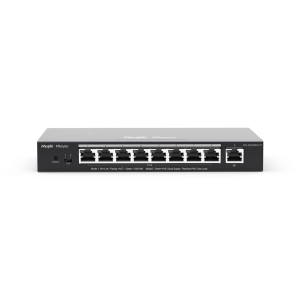RG-ES209GC-P Switch Intelligent Poe+ 9 Ports Gigabit Cloud Managé