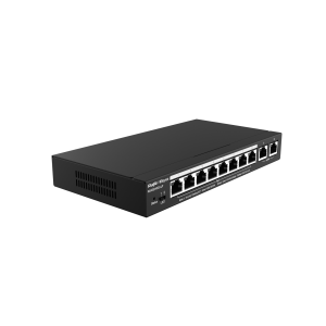 RG-ES210GC-LP Switch Intelligent Cloud Manageable 10 Ports Poe+