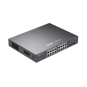 RG-ES218GC-P Switch Intelligent Cloud Managé 16 Ports Poe+ Avec 2 Point Accès Sfp