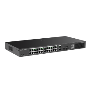 RG-ES228GS-P Switch Intelligent Cloud Managé 26 Ports Gigabit Point Accès Poe