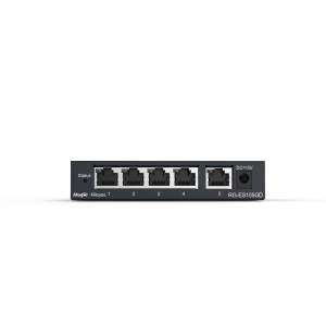 RG-ES105GD Switch Gigabit 5 Ports Non Manageable Pour Bureau Et Mur