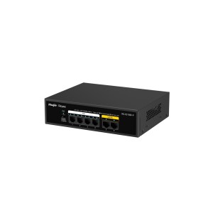 RG-ES106F-P Switch Non Administré Poe+ 6 Ports Fast Ethernet Pour Vidéosurveillance