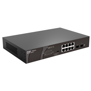 RG-ES110GDS-P Switch Point Accès Gigabit Poe+ 8 Ports Manageable Cloud