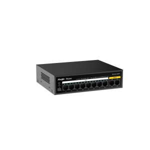 RG-ES110F-P Switch Non Manageable Poe+ 10 Ports Avec Mode Extension