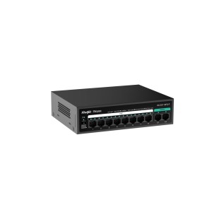 RG-ES110FG-P Switch Fast Ethernet Poe+ 10 Ports Professionnel Non Manageable