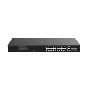 RG-ES118FGS-LP Switch Ethernet Non Manageable 18 Ports Poe+ Pour Vidéosurveillance