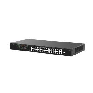 RG-ES126FGS-P Switch Ethernet Poe+ 26 Ports Administrable Avec Fibre Optique
