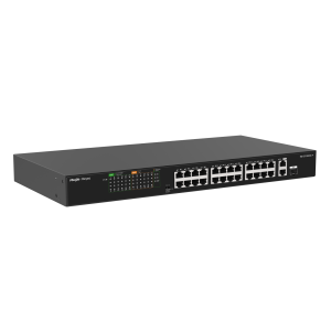RG-ES126FGS-P Switch Ethernet Poe+ 26 Ports Administrable Avec Fibre Optique