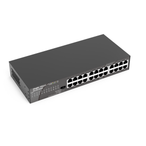 RG-ES124GD Switch Ethernet Gigabit 24 Ports Non Manageable Pour Réseau Pro