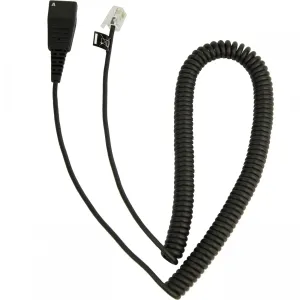 8800-01-37 Câble Jabra Qd Vers Rj-10 2m Enroulé