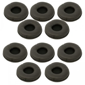 14101-37 Coussinets Oreille En Similicuir Jabra (lot De 10)