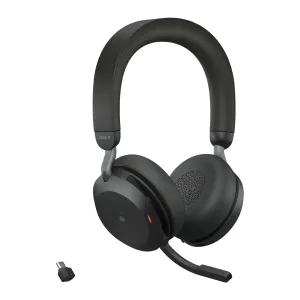 27599-999-889 Casque Jabra Evolve2 75 Usb-c Ms Teams Avec Socle