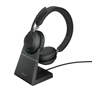 26599-999-889 Evolve2 65 Link380c Ms Stereo Avec Base Noir