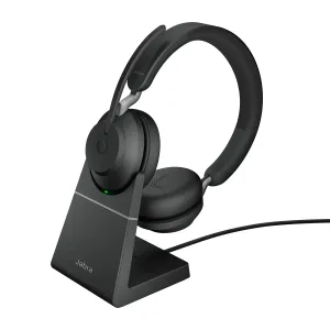 26599-989-889 Micro-casque Evolve2 65 Uc Stereo Avec Base Noir