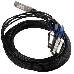 XQ+BC0003-XS+ Câble Breakout Qsfp28 Vers 4x Sfp28 3m 100g
