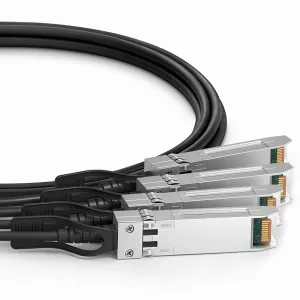 XQ+BC0003-XS+ Câble Breakout Qsfp28 Vers 4x Sfp28 3m 100g
