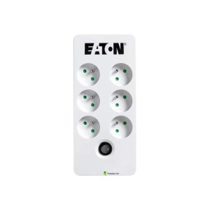 PB6F Boîtier Protection Multiprise Parasurtenseur 6 Prises Fr